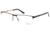 Jaguar 33080 Bifocal Prescription Eyeglasses, Brown/Gold Frame, JG330801042BI