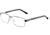 Jaguar 33085 Bifocal Prescription Eyeglasses, Brown/Gold Frame, JG330856100BI