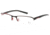 Jaguar 33513 Bifocal Prescription Eyeglasses, Black/Red Frame, JG35313452BI