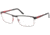 Jaguar 33566 Eyeglass Frames, Male, Black-Red Frame, 55-17-140 33566-938