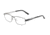 Jaguar 35042 Progressive Prescription Eyeglasses, Black/Silver Frame, JG35042610PR