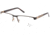 Jaguar 35044 Bifocal Prescription Eyeglasses, Chocolate/Gold Frame, JG35044909BI