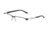 Jaguar 35044 Bifocal Prescription Eyeglasses, Black/Silver Frame, JG35044610BI