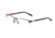 Jaguar 35046 Bifocal Prescription Eyeglasses, Deep Grey/Red Frame, JG350466500BI
