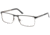Jaguar 35047 Progressive Prescription Eyeglasses, Black/Grey Lenses Frame, JG350471065PR