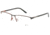 Jaguar 35050 Progressive Prescription Eyeglasses, Black/Deep Burgundy Frame, JG350506100PR
