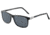 Jaguar 37118 Single Vision Prescription Sunglasses, Matte Black Frame, JG371186100SV