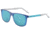 Jaguar 37162 Progressive Prescription Sunglasses, Matte Blue/Aqua Frame, JG371626259PR