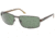 Jaguar 37324 Single Vision Brown-Caramel Frame,Green Polarized Lenses Mens Sunglasses 37324-602RX