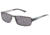 Jaguar 37333 Mens Sunglasses, Black-Blue/Grey Flash Lenses, 59-16-135 37333-800