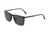 Jaguar 37581 Sunglasses - Mens, Grey/Blue, 56/18/145, JG37581564547