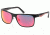 Jaguar 37715 Sunglasses, Male, Black-Orange/Red Mirror Lenses, 57-17-135 37715-610