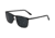 Jaguar 37817 Sunglasses, Black-Red, Polarized Lenses, 60-17-145, 37817-6100