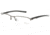 Jaguar Eyeglass Frames 33513, Jaguar 33513 Eyeglasses Styles Gunmetal-Black Frame w/Non-Rx Lenses