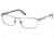 Jaguar Spirit 39337 Brushed Silver-Navy Mens Eyeglasses 39337-549