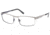 Jaguar Spirit Progressive 39337 Brushed Silver-Navy Mens Eyeglasses 39337-549PROG