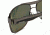 Jaguar Polarized Lenses Sunglasses 37316, Jaguar 37316 Sunglasses Styles Gunmetal Frame / Green Polarized Lenses
