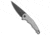 Jake Hoback Knives Jake Hoback Knives OneSam Frame Lock Knife Stonewash Titanium3.25" Black SW, Gray, CPM 20CV, adult, BHQ-178974