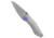 Jake Hoback Knives Jake Hoback Knives Summit Frame Lock Knife Titanium/Purple 4.25" SW, Gray/Purple, Bohler M390, adult, BHQ-141310