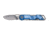 Javelin Framelock Folding Work Knife, Blue, 2.2&quot; 6614