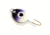 JB Lures GE646P Gem-N-Eye #6 Blk-Purple-Glow 2/PACK, GE646P