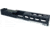 JCS Weapon Designs G17 Bonesaw Slide, RMR Cut, Glock 17, Graphite Black, G17-BSS-RMR-BLK