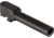 JCS Weapon Designs G19 V1 Flushed/Crowned Match Grade Drop In Barrel, Black Nitride, G19-BBL-V1FC-BLKN
