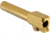 JCS Weapon Designs G19 V1 Flushed/Crowned Match Grade Drop In Barrel, TiN, G19-BBL-V1FC-TING