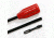 USED J. Dewey 34SC Rod-Two Piece Nylon Coated, Red/Black, 34SC, EDEMO1, Used, Condition Like New, Inspect and Rebox