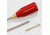 J. Dewey 11-HSS Stainless Steel-One piece Rod, Red/Silver, n/a 11HSS