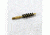 J. Dewey FB-30  .22-.30 caliber tapered nylon brush, Black/Brass, n/a FB-30