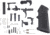 JE Machine Tech AR-15 Lower Parts Kit w/ Regular Safety Selector, Black, TS-LPKAR15-RSS