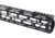 JE Machine Tech AR-15 Ultralightweight M-Lok Free Float Handguard, 15in, Black, PS-223MLK15JBLK