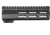 JE Machine Tech AR-15 Ultralightweight Minimalist Full Top Rail, 7 in, No Anti Rotation Tabs, Black, PS-223MLK7KBLK-F-NAR