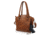 Jessie &amp; James Bella Concealed Carry Tote CCW Handbag, Brown, DSC31188LK BR
