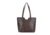 Jessie &amp; James Cassidy Concealed Carry Tote Bag w/Tooling, Matching Wallet, Coffee, SMC60223S CF/CF