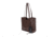 Jessie &amp; James Cassidy Concealed Carry Tote Bag w/Tooling, Matching Wallet, Coffee, SMC60223S CF/CF