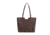 Jessie &amp; James Cassidy Concealed Carry Tote Bag w/Tooling, Matching Wallet, Coffee, SMC60223S CF/CF