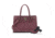 Jessie &amp; James Dina Concealed Carry Lock and Key Satchel CCW Handbag, Wine, AMC23303L WN