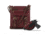 Jessie &amp; James Hannah Concealed Carry Lock and Key Crossbody CCW Handbag, Wine, AMC8535L WN/CF