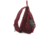 Jessie &amp; James Peyton Sling Shoulder Concealed Carry Backpack CCW Handbag, Red, AMC5819 RD
