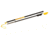 Jiffy Deluxe Mille Lacs Chisel, 69.5in, 2 pcs, Yellow/Black, Medium, 3305