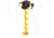Jiffy Rogue 2.0 Electric Powerhead Only, Yellow, Medium, 5800
