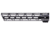 JL Billet Angle Cut M-Lok Handguard, Low Profile, AR10, .308, 12.8 inch, Black JLB-MLA-308-12L-A