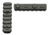 JL Billet Angle Cut M-Lok Handguard, Low Profile, AR10, .308, 15 inch, Black JLB-MLA-308-15L-A