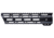 JL Billet Angled M-Lok Free-Float Handguard, 9 inch, Black, JLB-MLA-9-A
