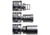 JMac Customs 2C 5/8-24 X37 2-Port Muzzle Brake with Bravo Suppressor Mount, Black, RRD-2C-30S-X37