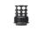JMac Customs 360 1/2-28 X12 Muzzle Brake with Alpha Suppressor Mount, Black Nitride, RRD-360-28S-X12