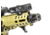 JMac Customs 360 1/2-28 X37 Muzzle Brake with Bravo Suppressor Mount and Blast Shield, Black Nitride, RRD-360-28S-X37+BDS-37
