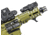 JMac Customs 360 1/2-28 X37 Muzzle Brake with Bravo Suppressor Mount and Blast Shield, Black Nitride, RRD-360-28S-X37+BDS-37